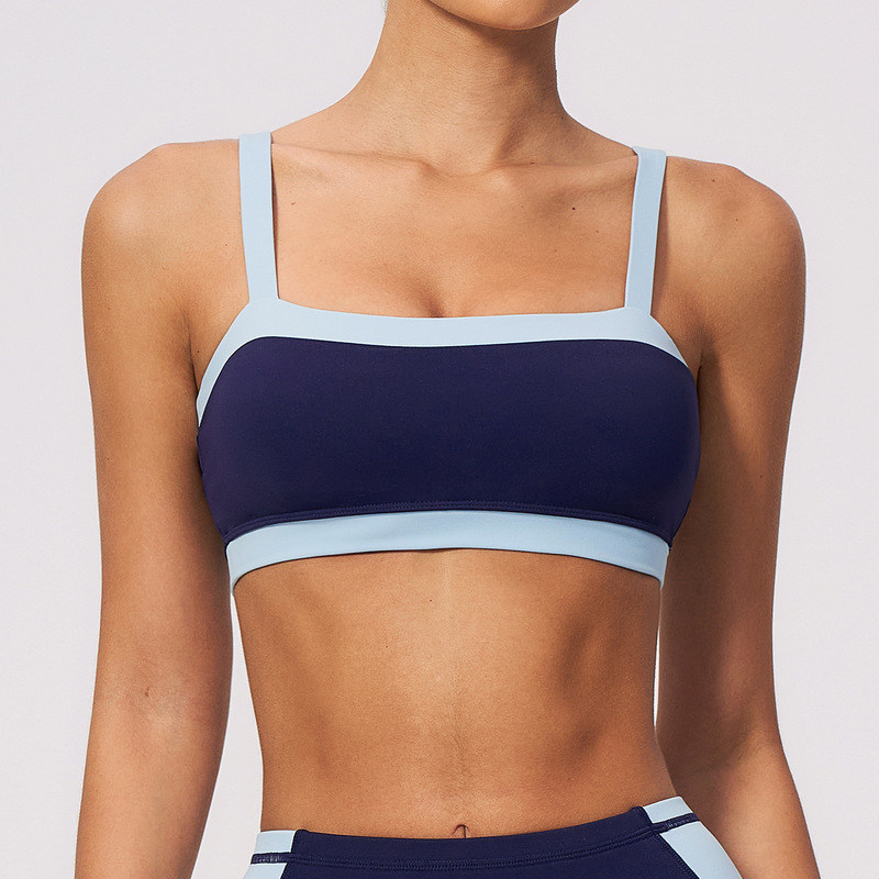 Pilates Yoga Clothes - Sutiã Esportivo Nude Feel para Mulheres,