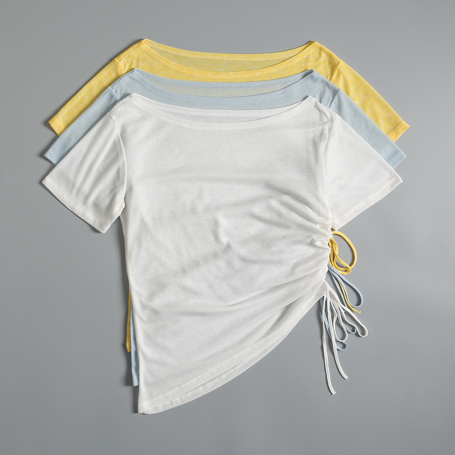 Pilates Yoga Morning - Camisetas femininas de verão de manga
