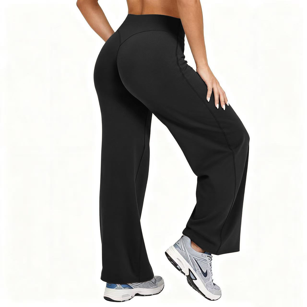 Pilates & Yoga Reversible Mockneck Sweatshirt - Calças de Yoga Plus Size para