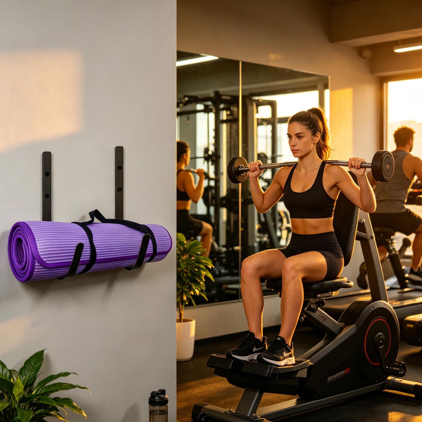 Suporte de Parede para Tapete  - Pilates Yoga Garage avaliação e preço