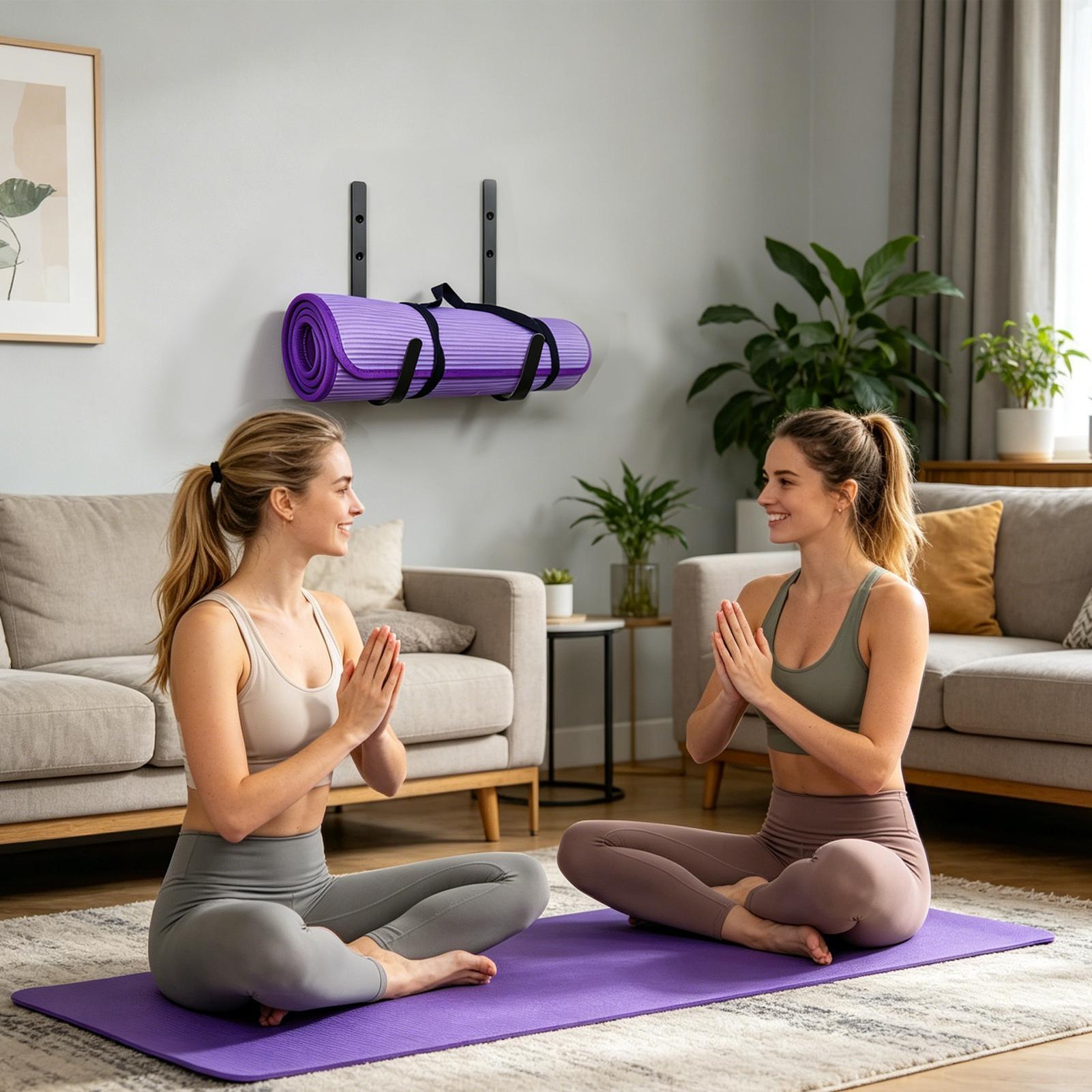 Suporte de Parede para Tapete  - Pilates Yoga Garage avaliação e preço