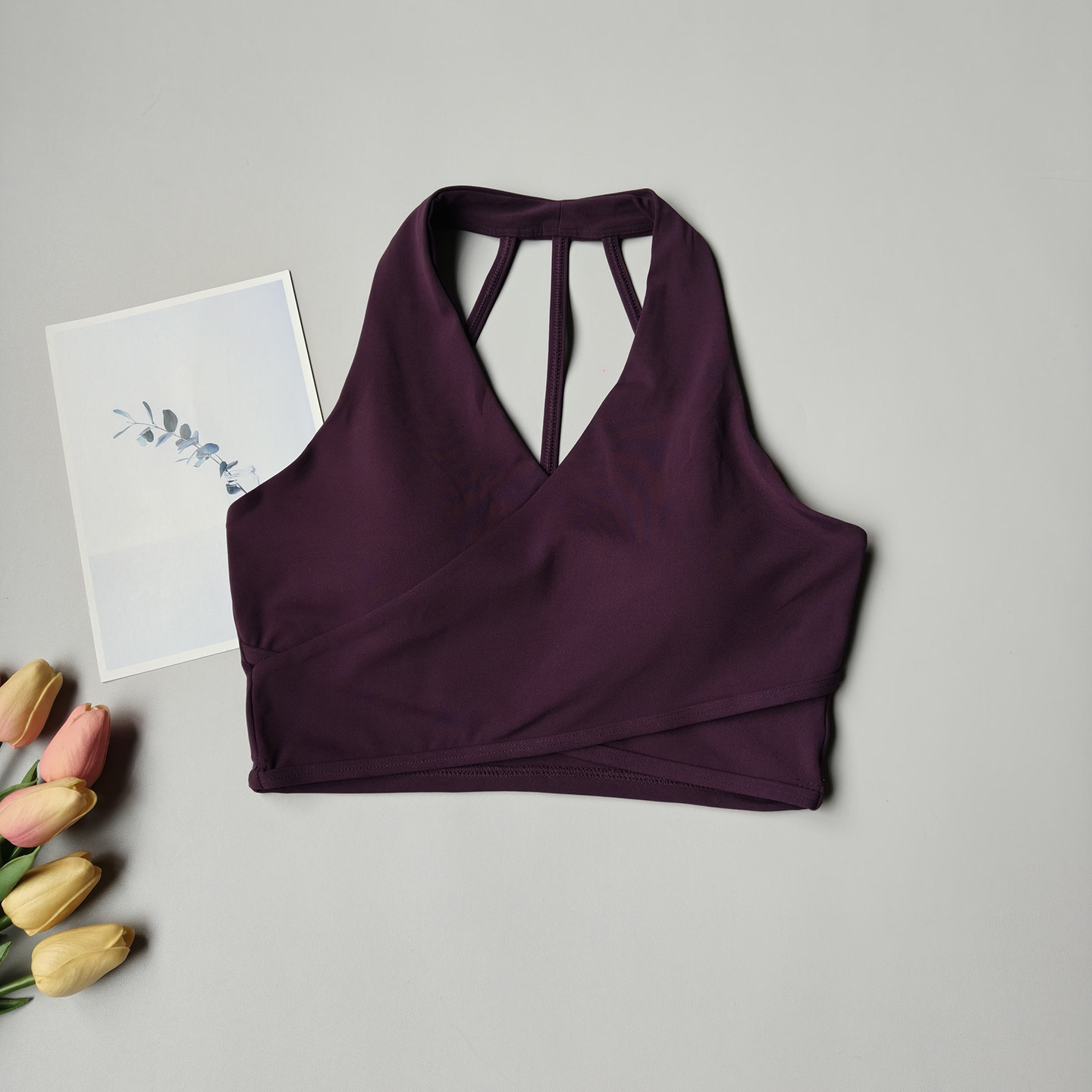 Colete Esportivo Feminino de U - Pilates Yoga Wear avaliação e preço