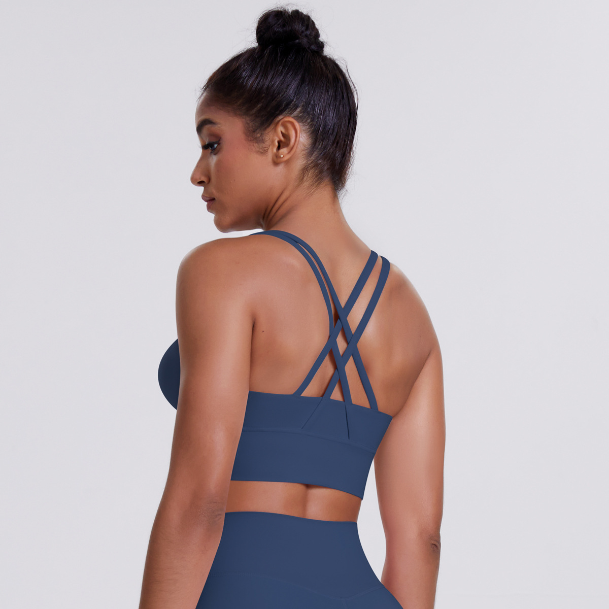Sutiã Esportivo Push Up, Top d - Pilates Yoga Clothes avaliação e preço