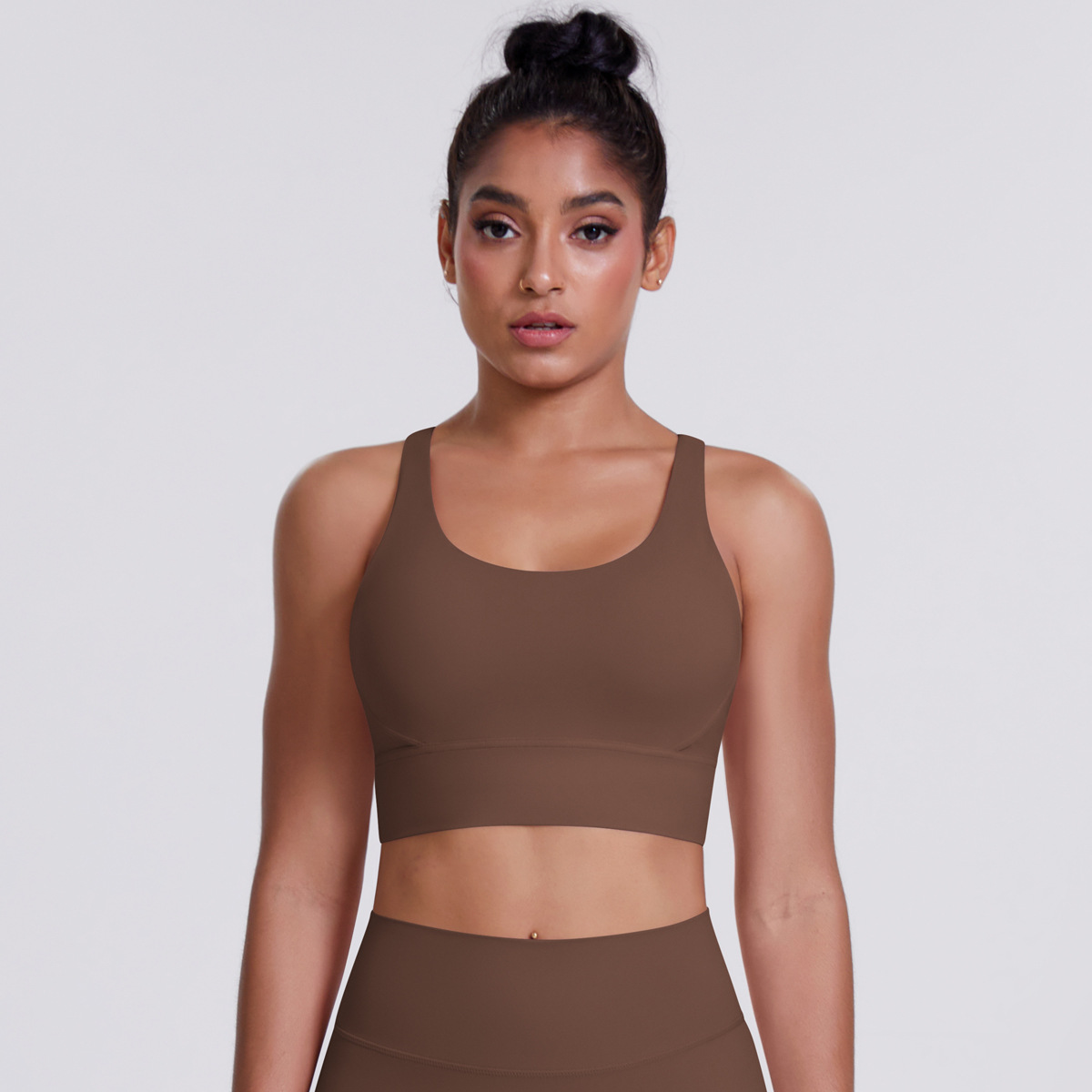 Sutiã Esportivo Push Up, Top d - Pilates Yoga Clothes avaliação e preço